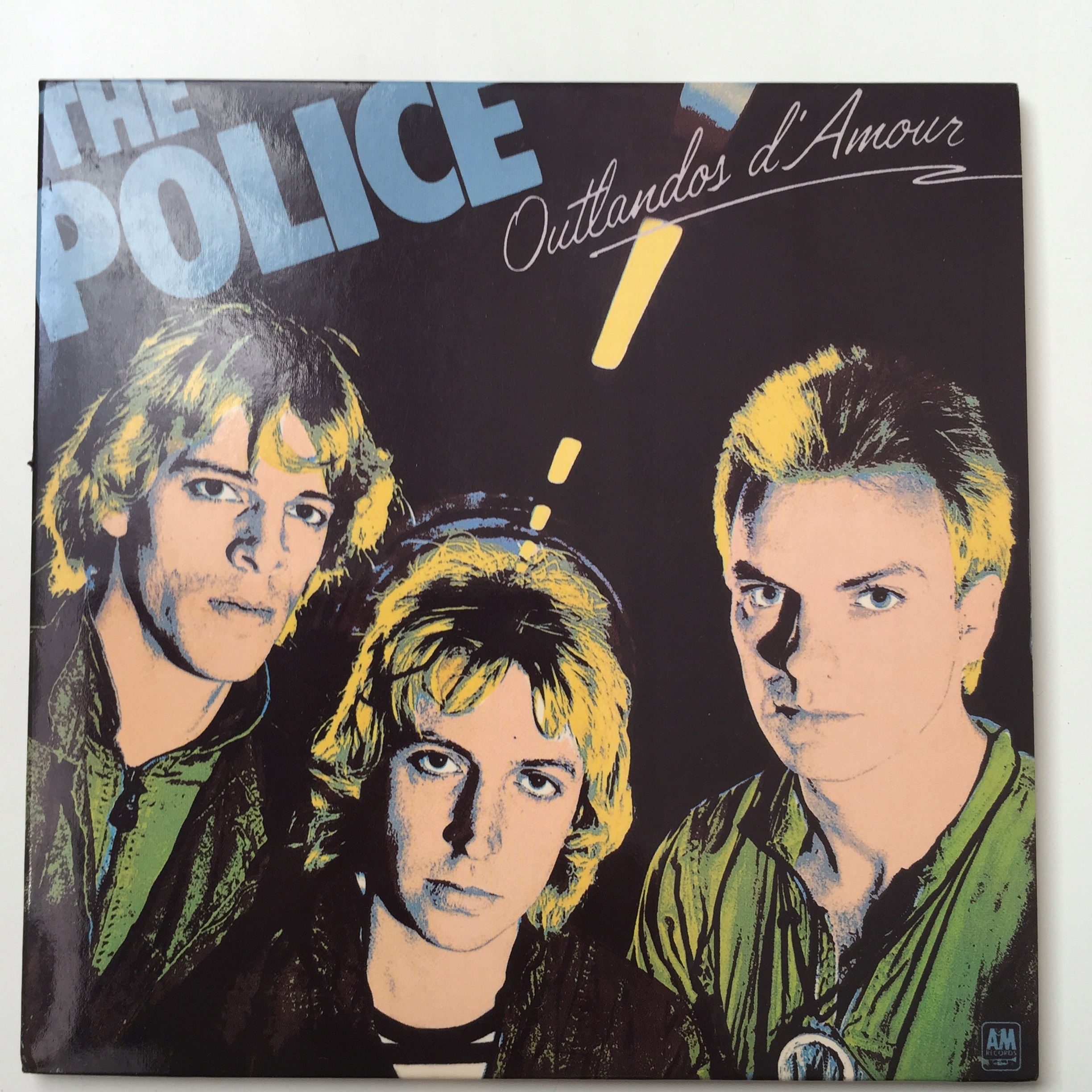 THE POLICE Outlandos d'Amour サイン入り THE POLICE Outlandos d