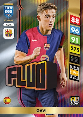 2025 Panini Adrenalyn XL Fifa 365 404 Gavi