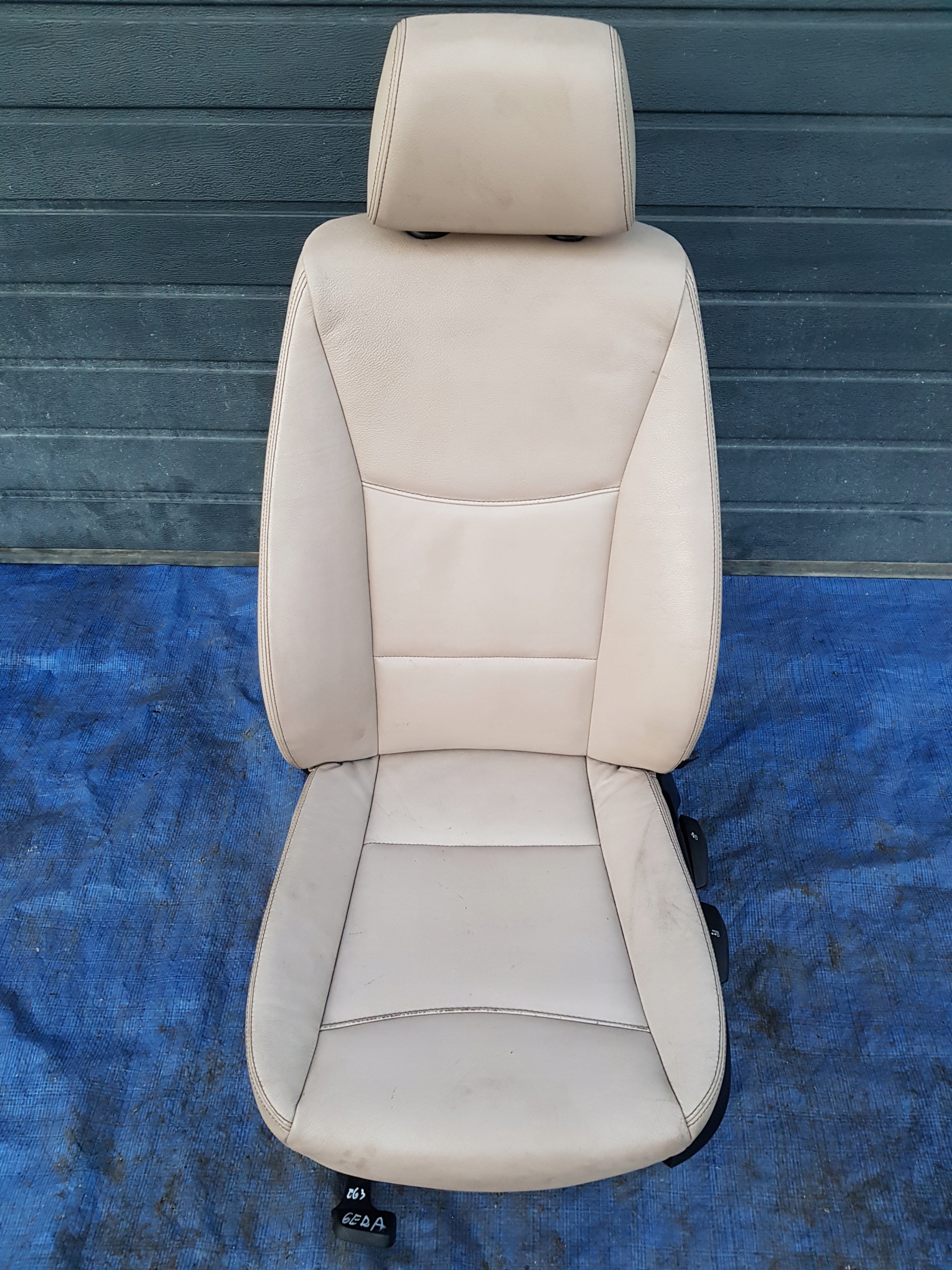BMW E63 E64 completo sedile sinistra autisti