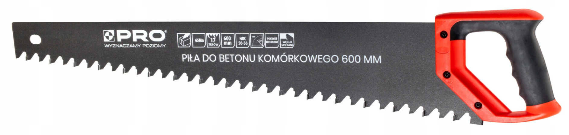 Pila na Betonu 600 mm 33 zubů Widia Teflon Hrc 50-56 Pro