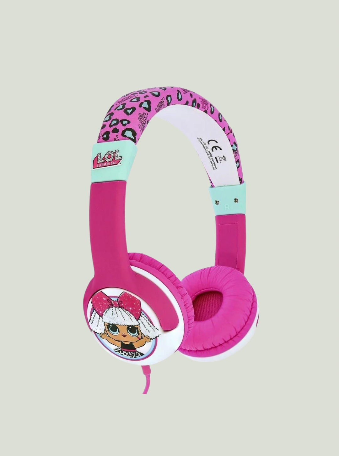 Sluchátka pro děti 3-7 Y L.o.l. Surprise! My Diva Pink Otl Technologies