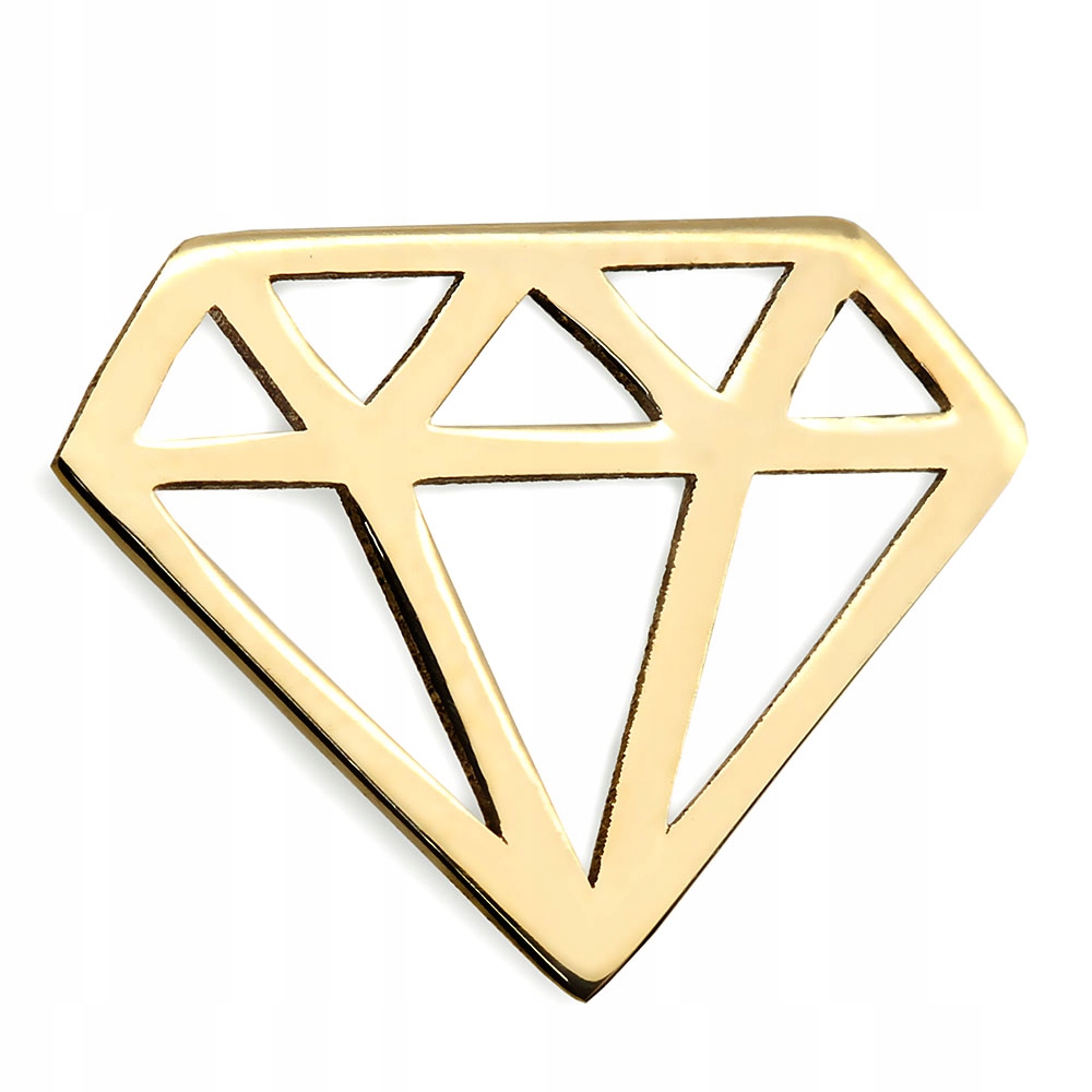 

Złota zawieszka 585 brylant do celebrytki Diament