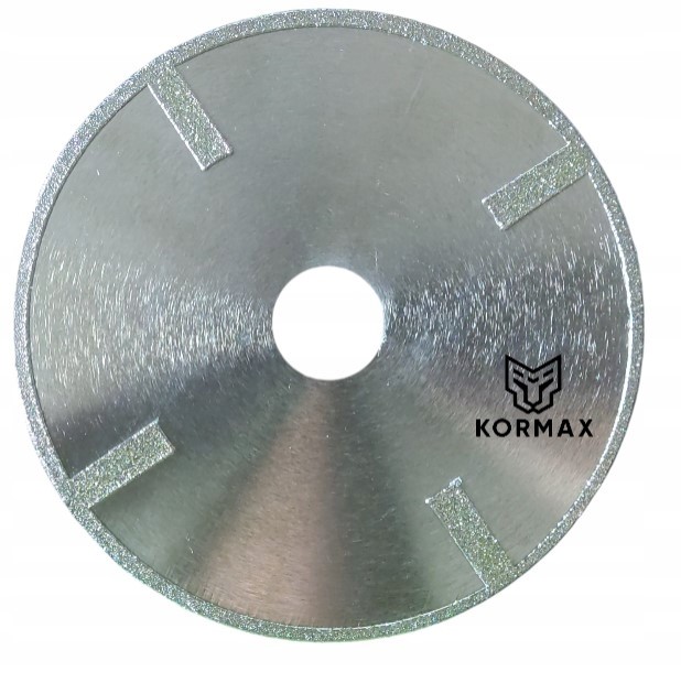 Diamantový řezný kotouč 125 mm x 22 mm pro lamináty s brousícím knírem Kormax