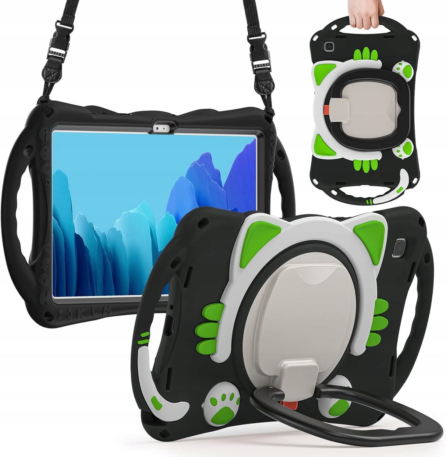 etui Samsung Galaxy Tab A7 10.4'' T500 t505 protektor kot Kids dla dziecka