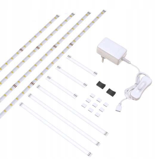 

Zestaw 4x 50cm Taśma Led 12W Neutralna - Włącznik