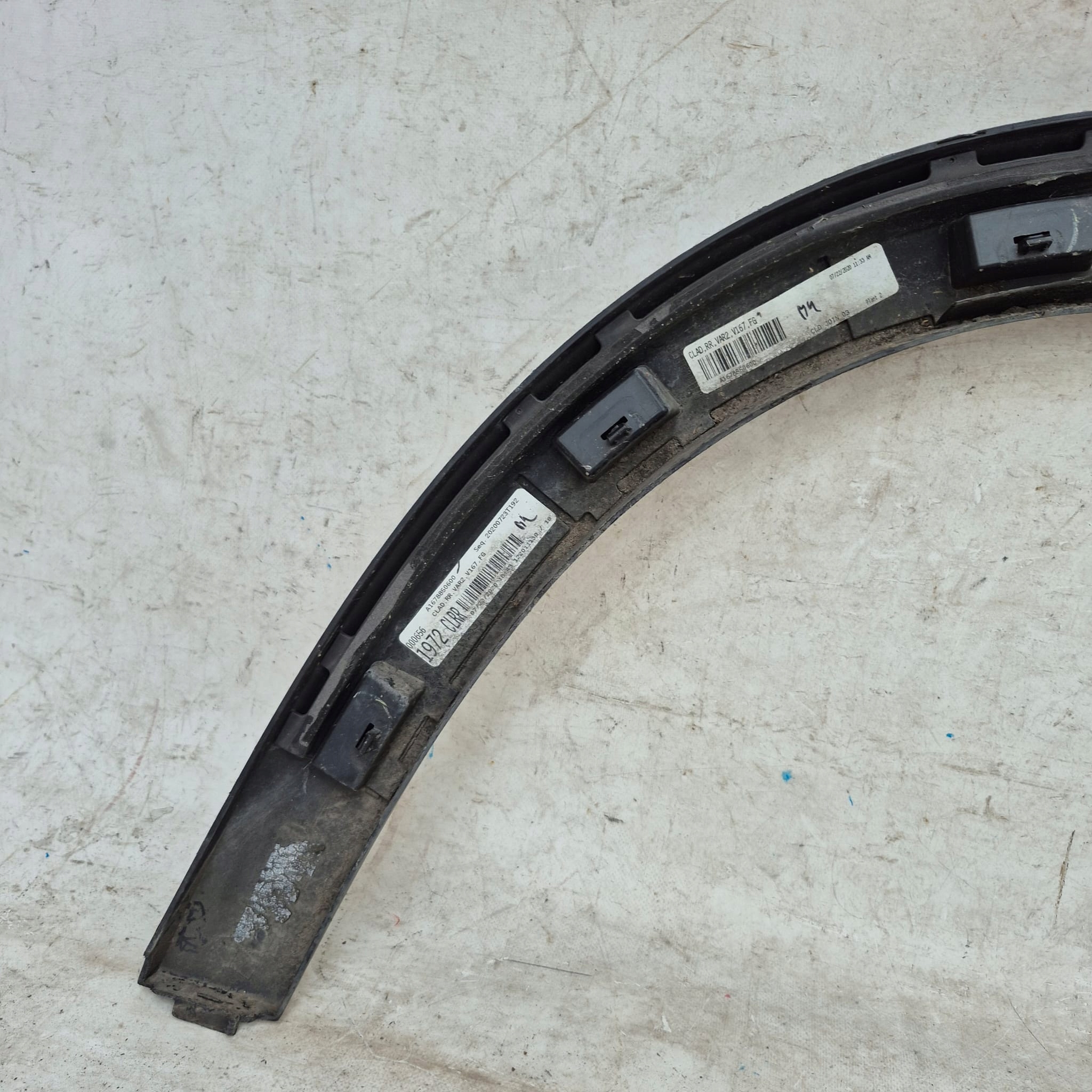 MERCEDES GLE II 2 W167 19-> moulding cap right rear part