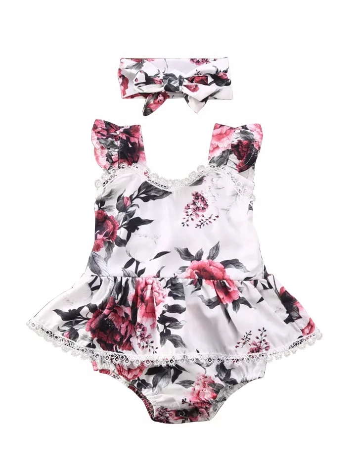 

Body Tutu tiulowa sukienka kwiaty opaska 92