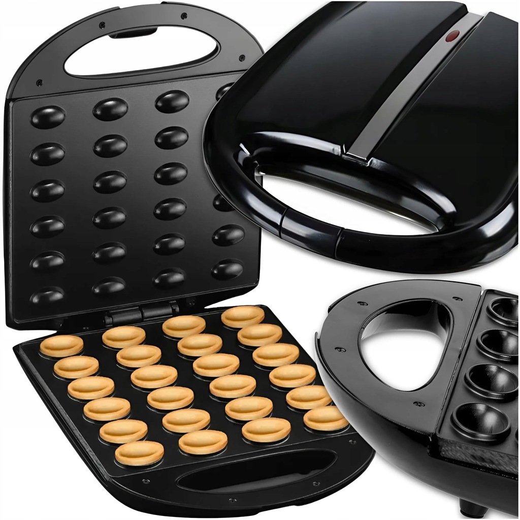 Opiekacz Do Orzeszków Forma Elektryczny Ciastek 24 Szt Orzeszki Wypiekacz