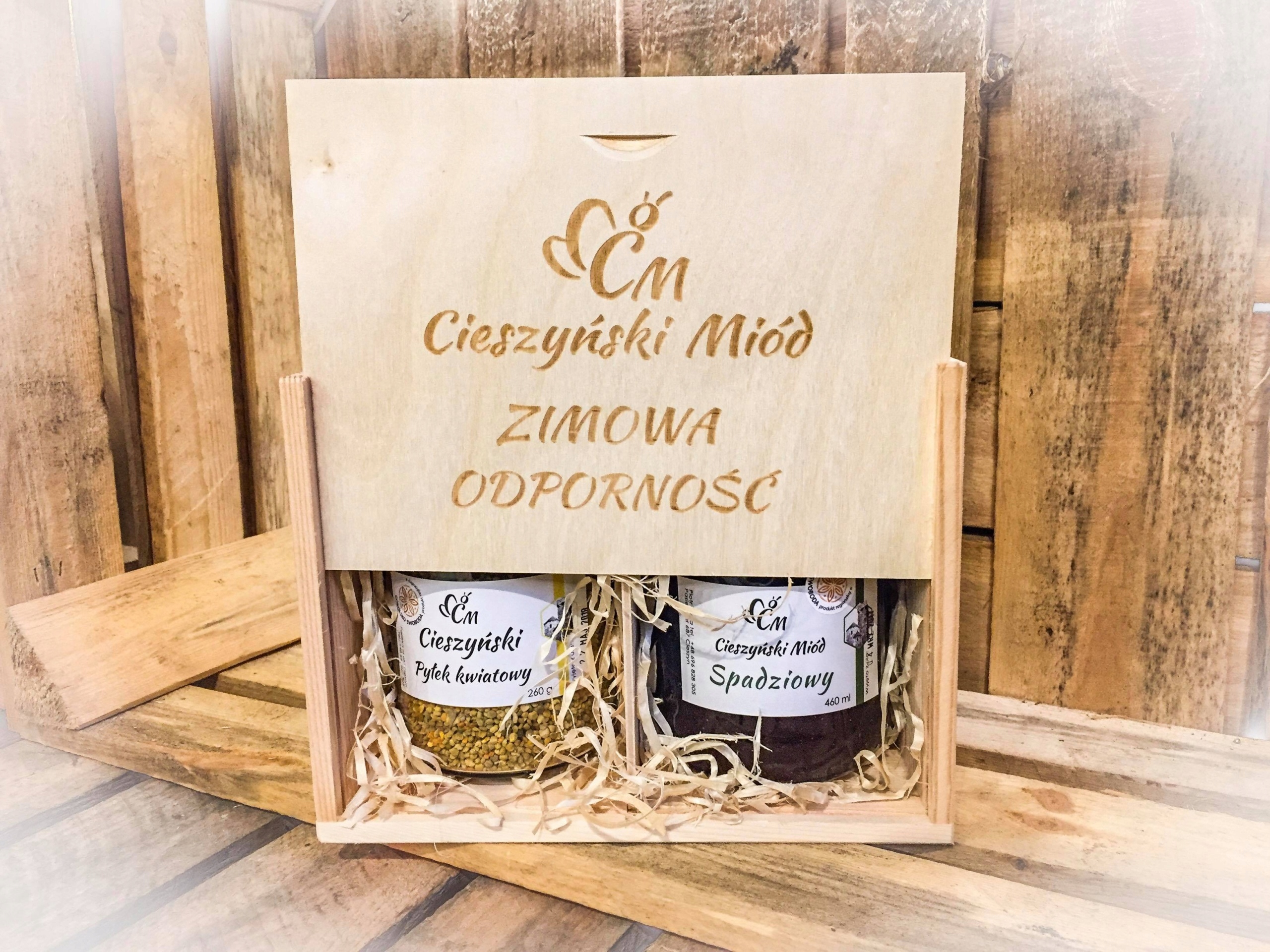 Koš,Sada medů Zimní odpor 2 x 650g