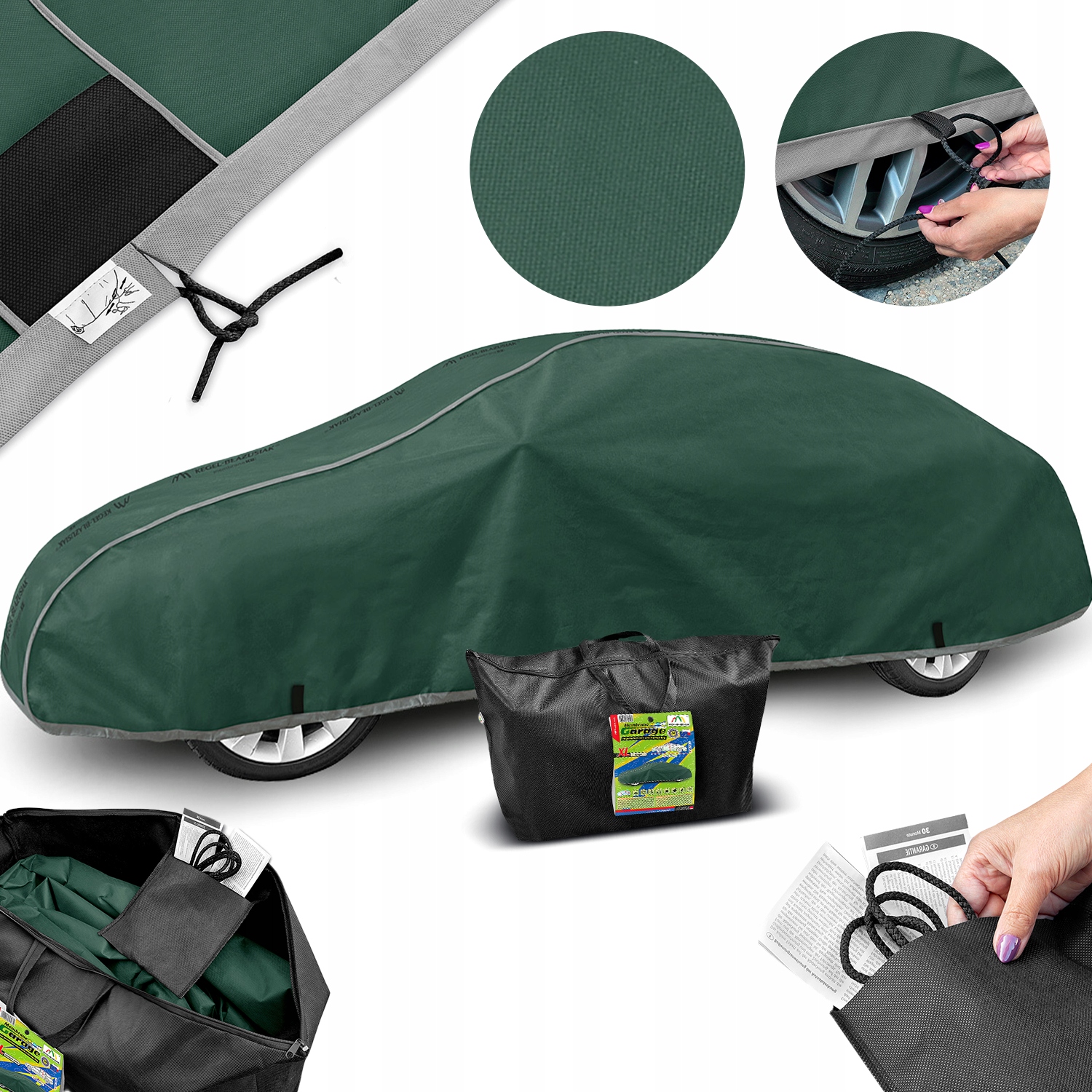 Automobilová Plachta Poťah Membrane Garage L Coupe 415-440 cm