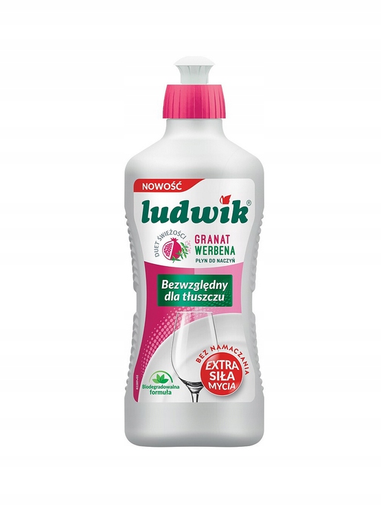 

Płyn do mycia naczyń Ludwik Granat z werbeną 900ml