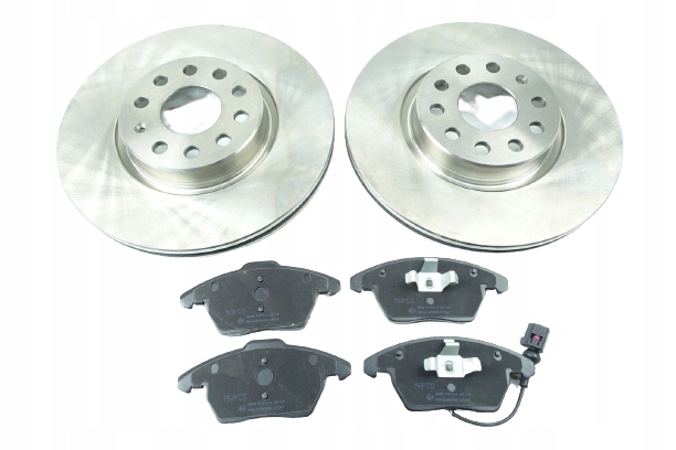 25833 - Диски + колодки передні Passat B7 Touran GOLF 312MM