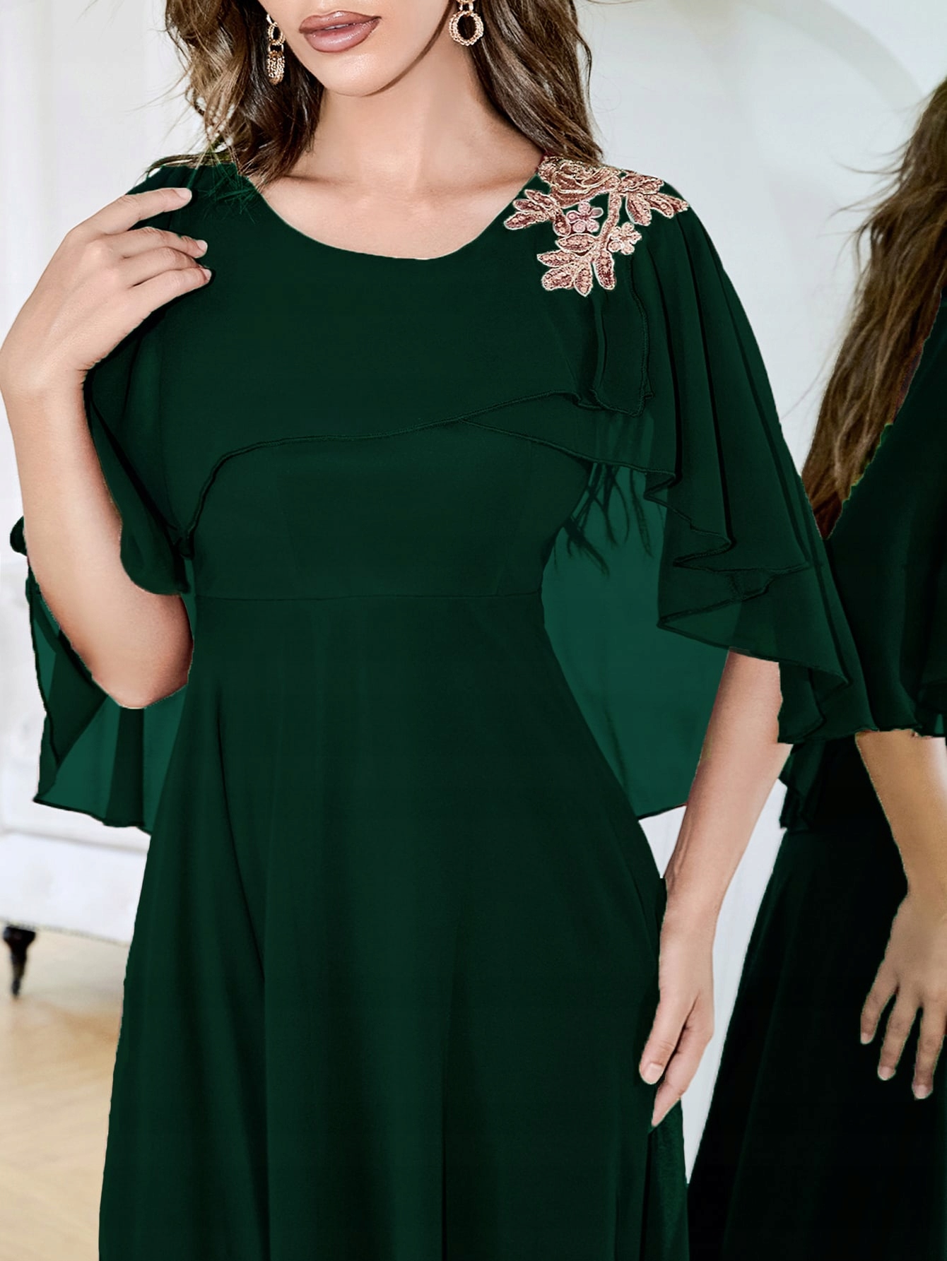 Šaty Rozkládací Zelené Maxi Unithorse XL 42