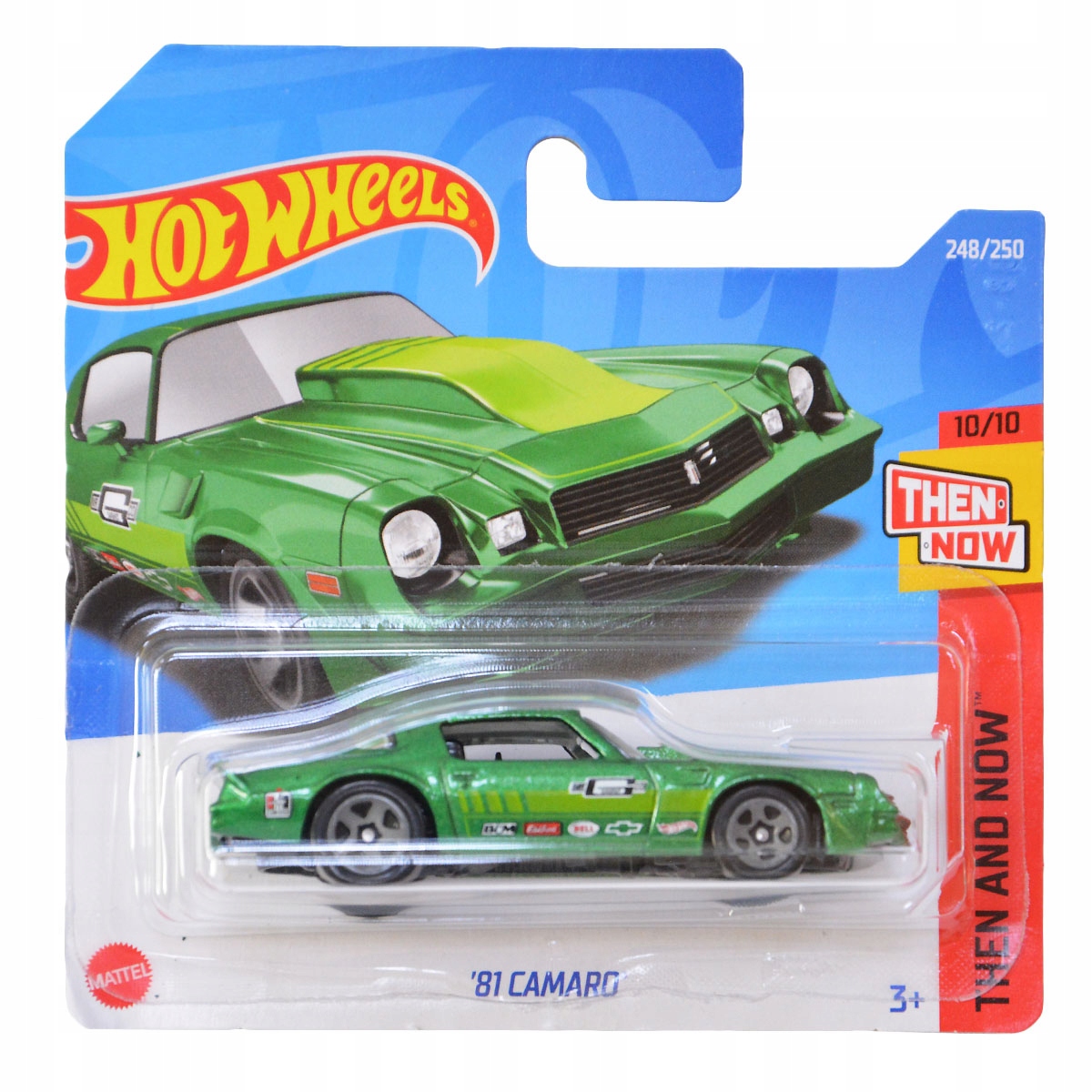 

Hot Wheels Auto Camaro '81 Green