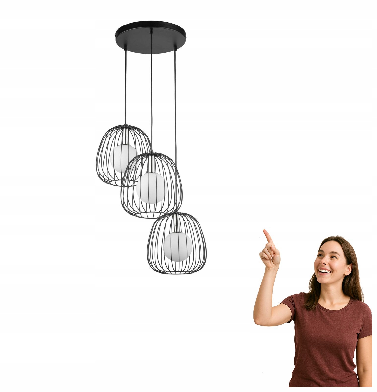 Závesná lampa Bell 3 40725 Sigma Lighting