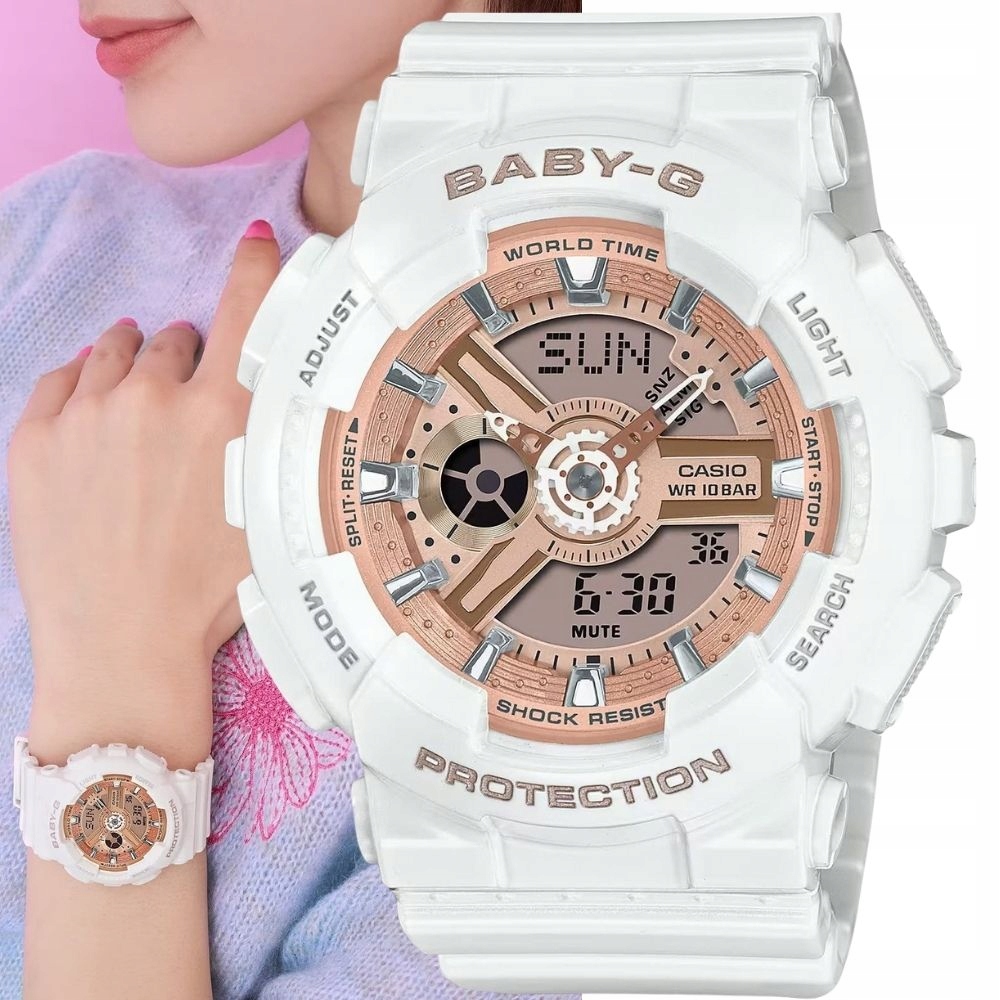 Nové, Originální Hodinky Nové Originální Hodinky Casio BA-110X-7A1ER Baby-G