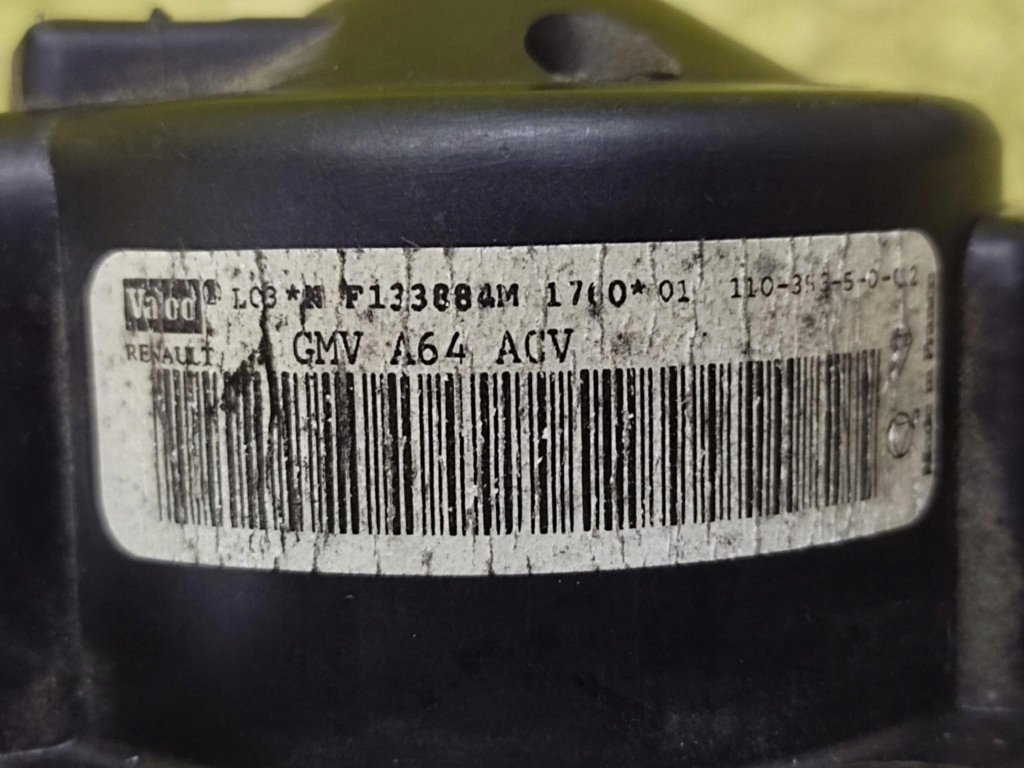 RENAULT MASTER II heating air 133974W