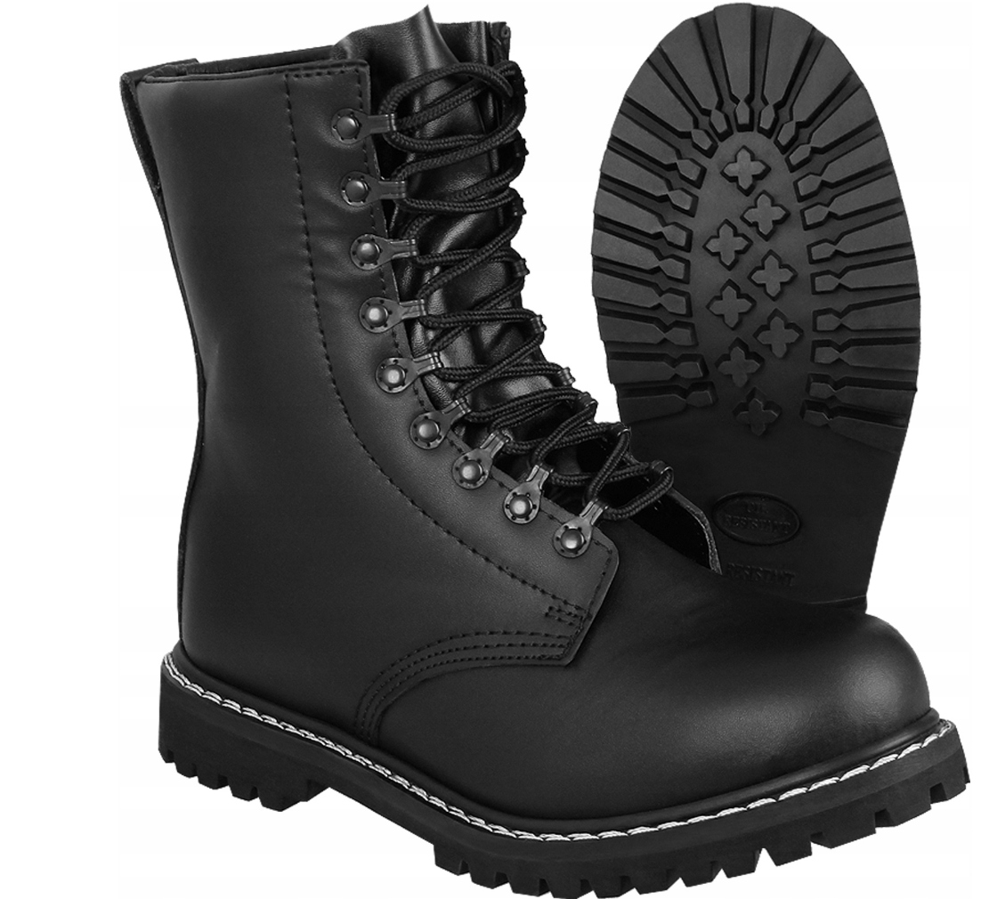 Buty taktyczne wojskowe militarne stalowe noski Mil-Tec Para Boots 44