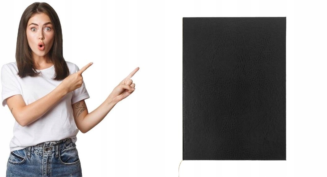 Okładka do dyplomów BARBARA czarna