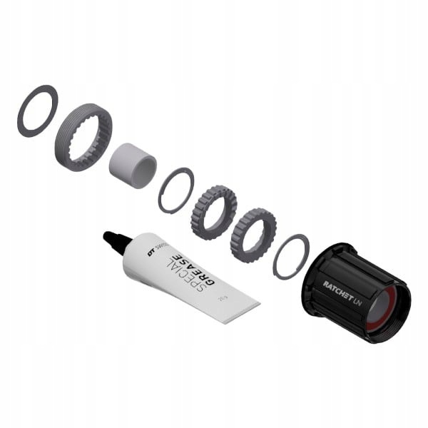 Dt Swiss Conversion Kit From 3-pawls To Ratchet Ln Road 18 Teeth, Alloy,