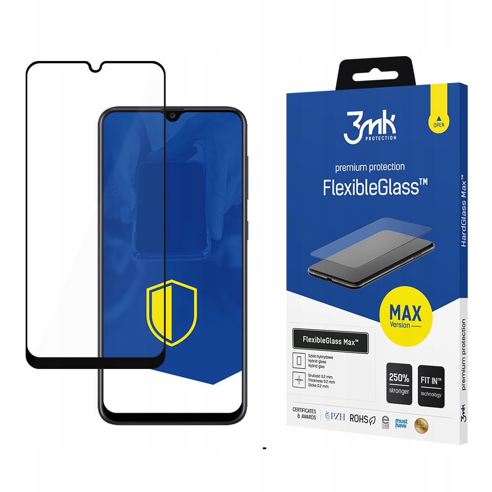 

Niepękające szkło hybrydowe do Samsung Galaxy A50