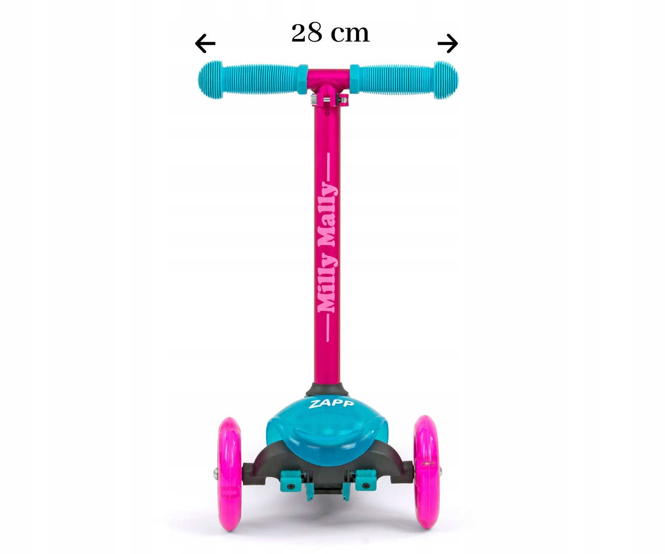 Milly Mally Scooter Zapp Green Hamulec tak