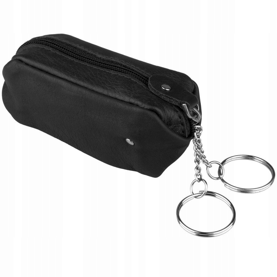 

Etui skórzane na klucze lekkie z brelokiem
