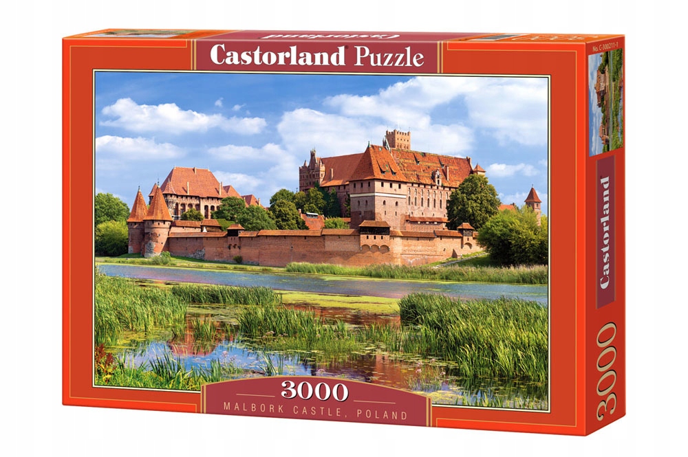 

Puzzle 3000 El Zamek w Malborku Castorland
