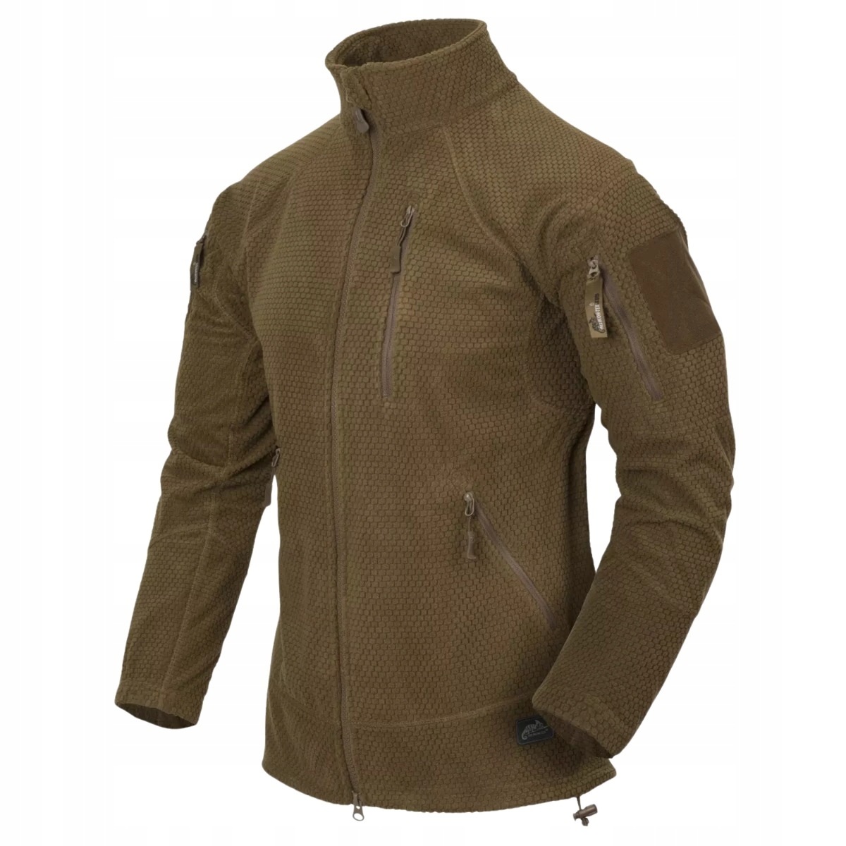 Mikina Fleecová Helikon Alpha Tactical Grid Fleece Coyote 2XL