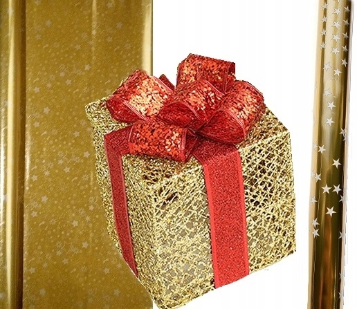 Papier OZDOBNY ŚWIĄTECZNY do pakowania prezentów