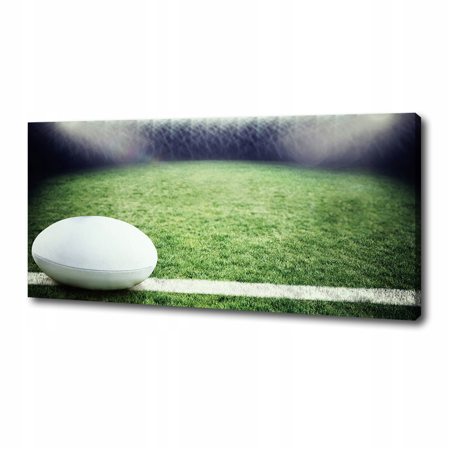 

Foto obraz na płótnie Piłka w rugby 125x50 cm