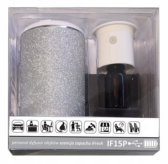 DYFUZOR ESENCJI ZAPACHU IFRESH IF15P SREBRNY KALA EAN (GTIN) 5903917777216