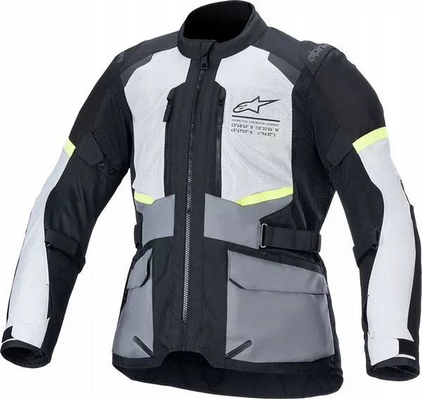 Textilná bunda Alpinestars Andes Air Drystar gray/black L