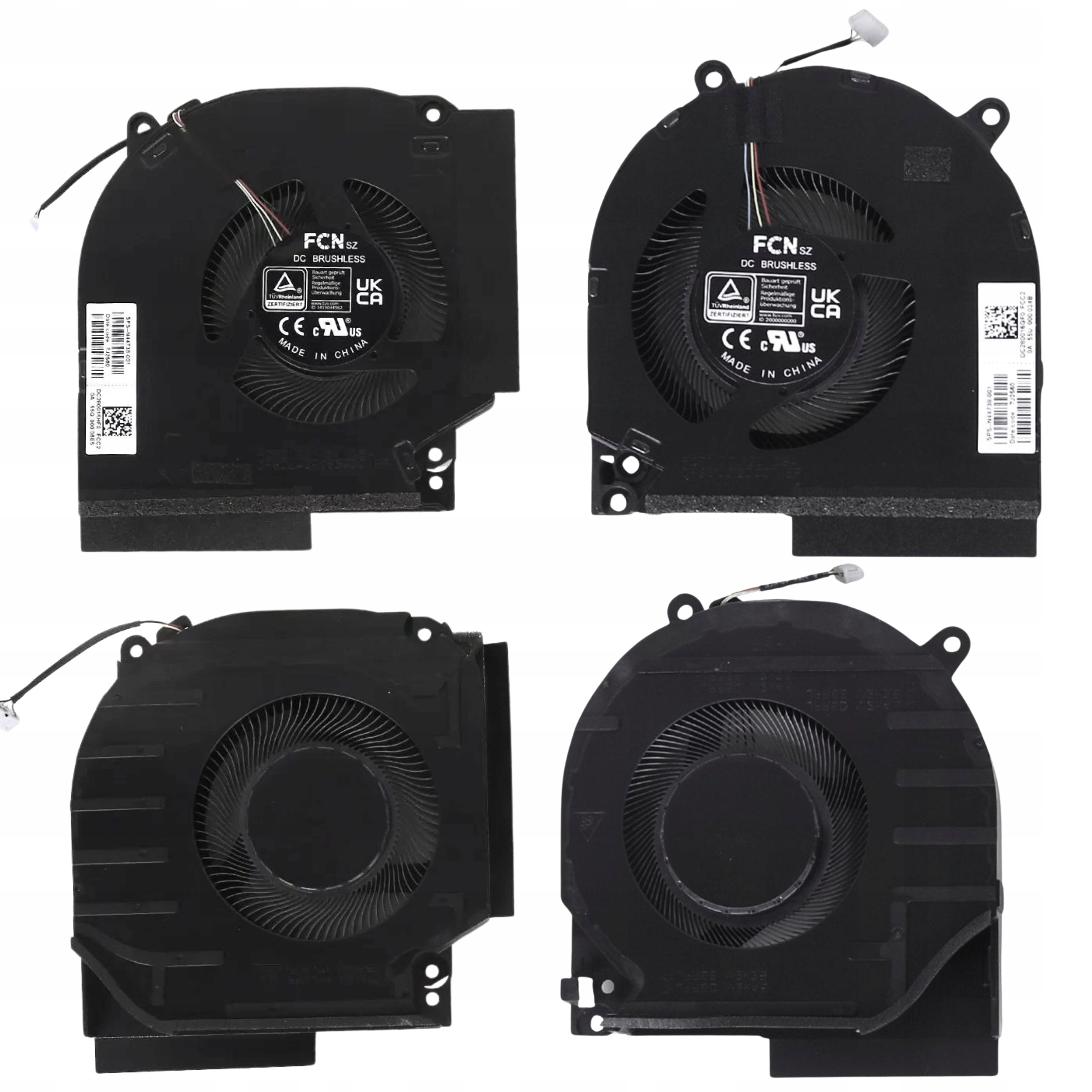 Ventilátor Pre Hp Victus 9 16-R 16-R0118TX TPN-C169 N44738-001 12V Cpu Gpu