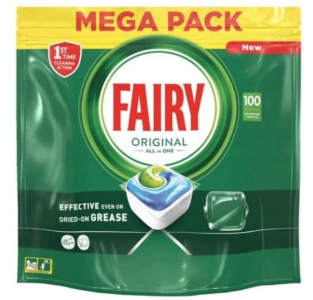 Levně Fairy 100 ks Vše v jednom Original Citrón