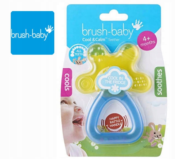 

Brush-baby Cool N Calm chłodzący gryzak ząbkowanie