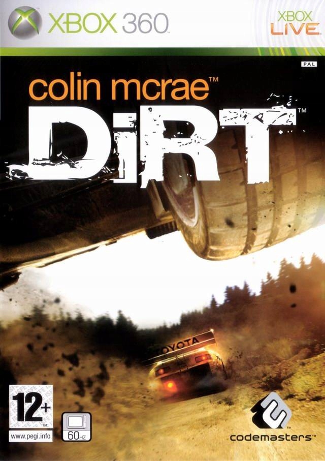 Colin McRae: DiRT Xbox 360 pudełkowa