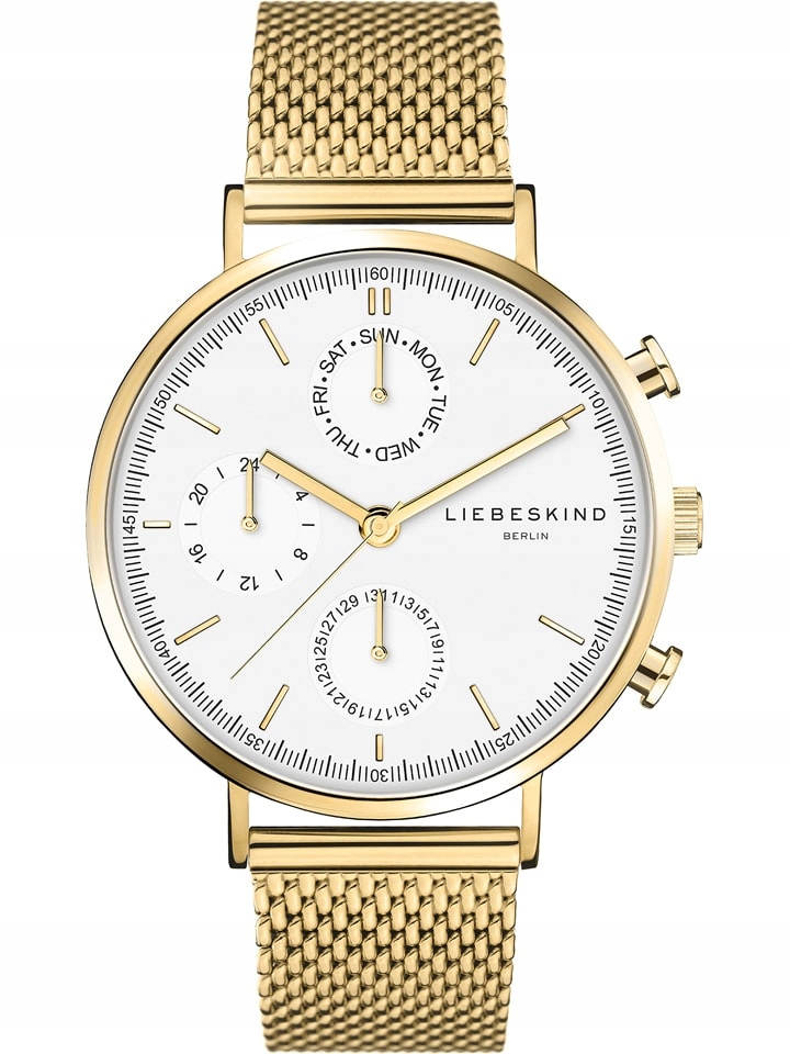 Zegarek Damski Liebeskind Berlin LT-0192-MM Złoty