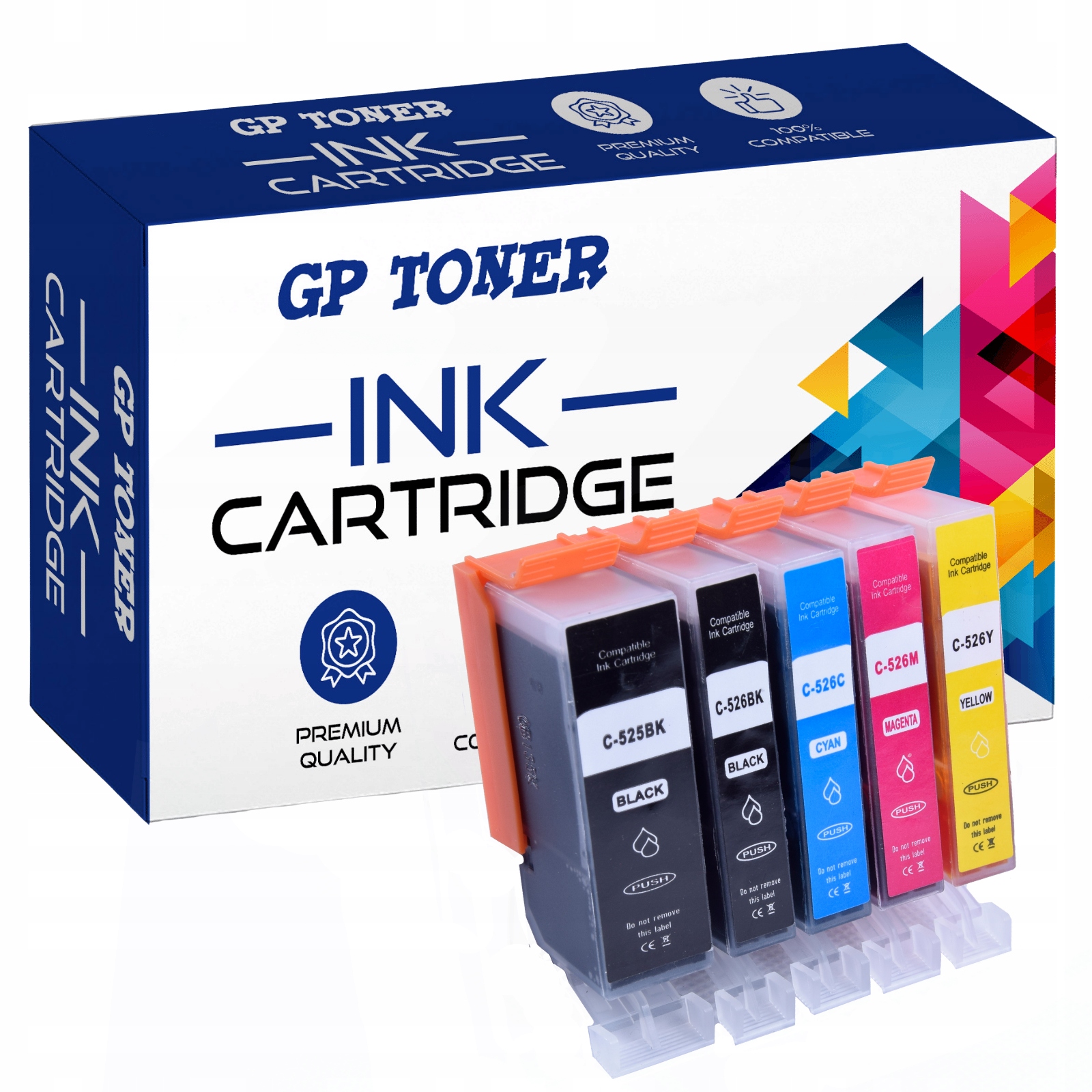 

Tusze Do Canon IP4850 IP4950 MG5150 MG5250 MG5350