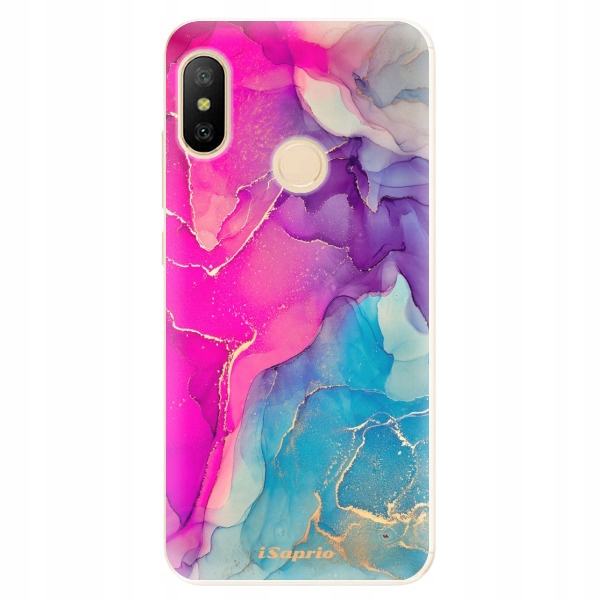 Silikonowe etui iSaprio Purple Ink do Xiaomi Mi A2 Lite