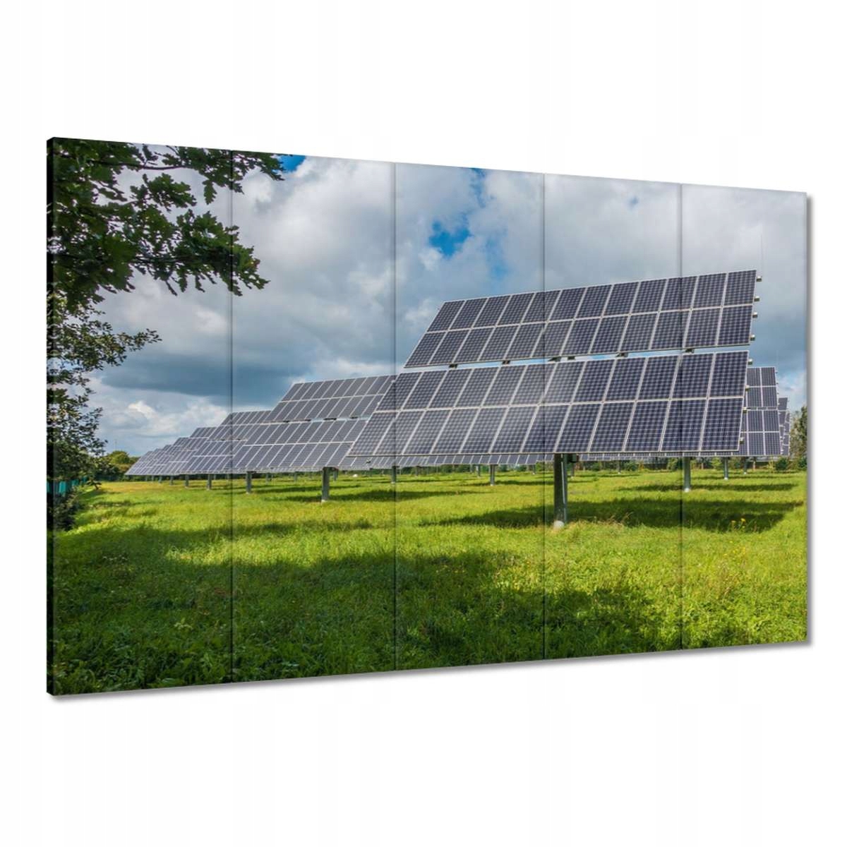 Obrazy 100x70 Fotovoltaické panely Sun