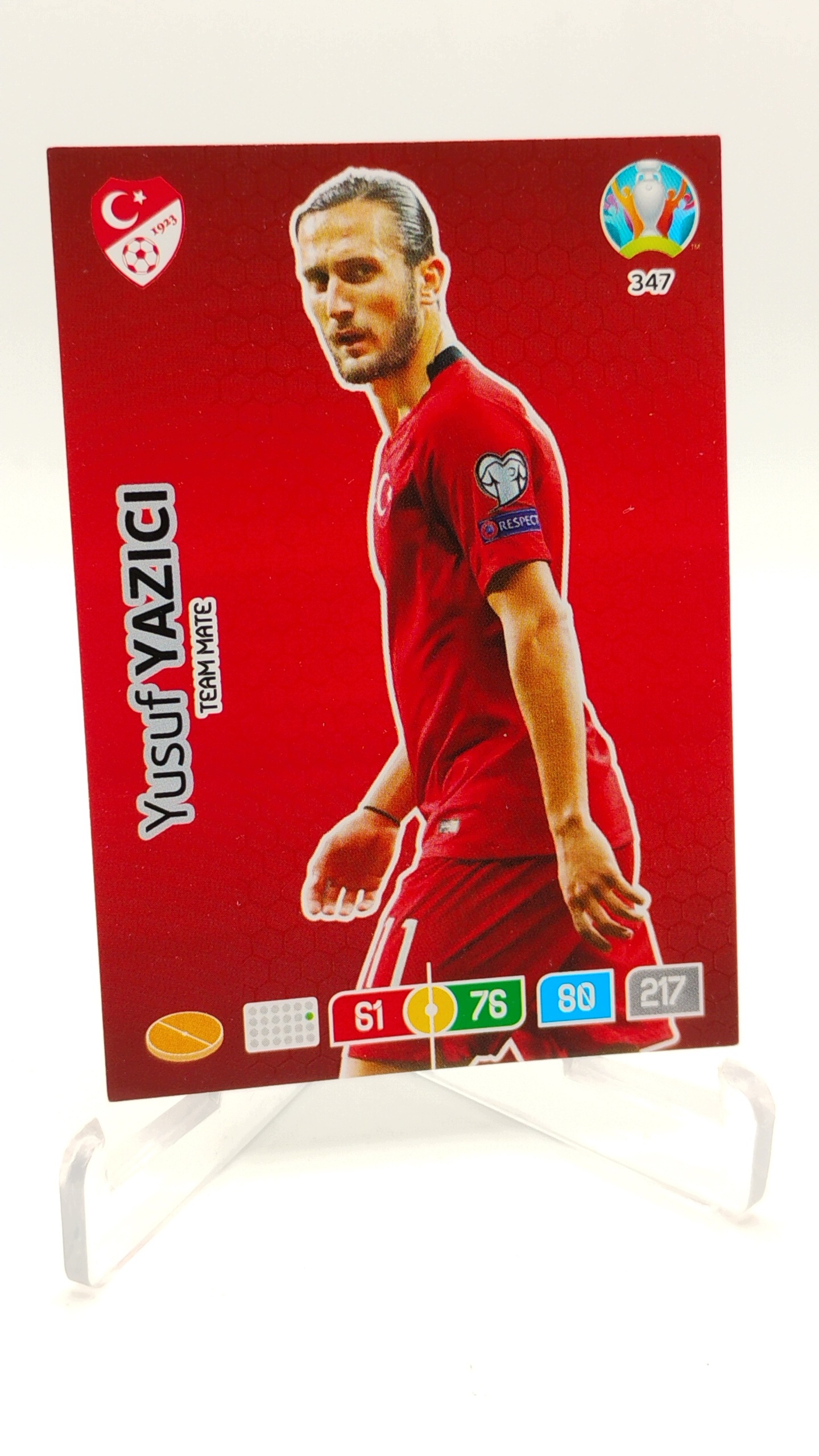 Panini Euro 2020 Team Mate 347 Yusuf Yazici Turcja