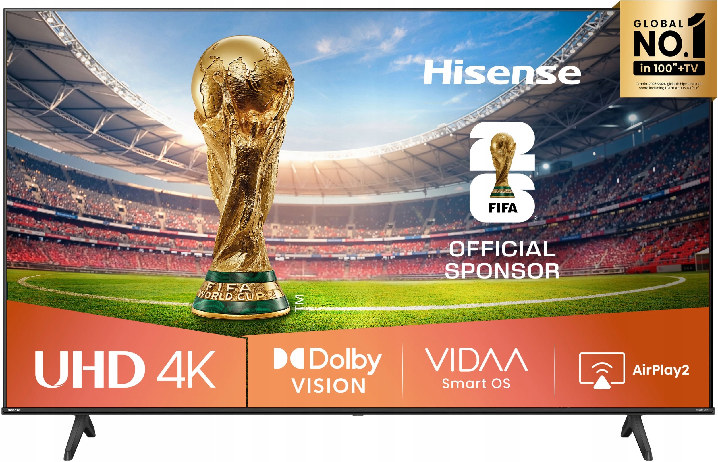 Telewizor Hisense 58A6Q Led 58'' 4K Ultra Hd Vidaa