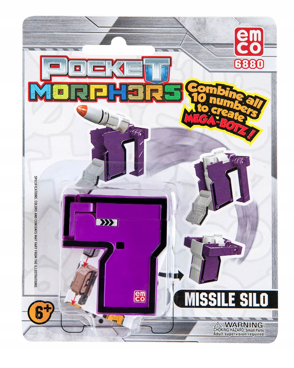 

Pocket Morphers II Mix Figurek Missile Silo