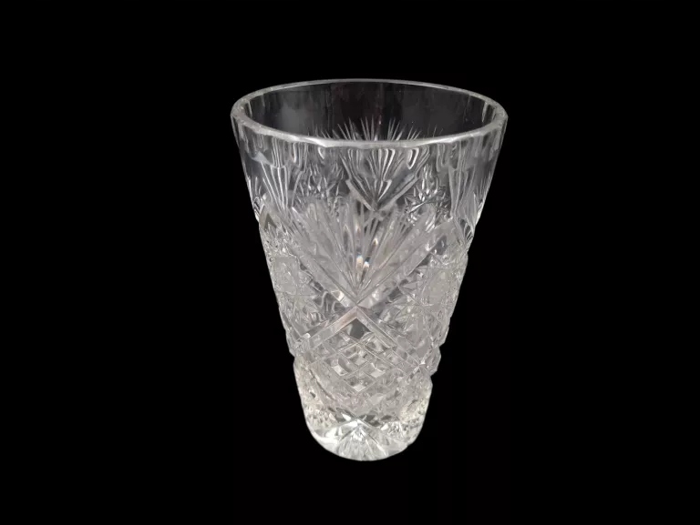 KRYSZTAŁOWY WAZON WYS. 15CM
