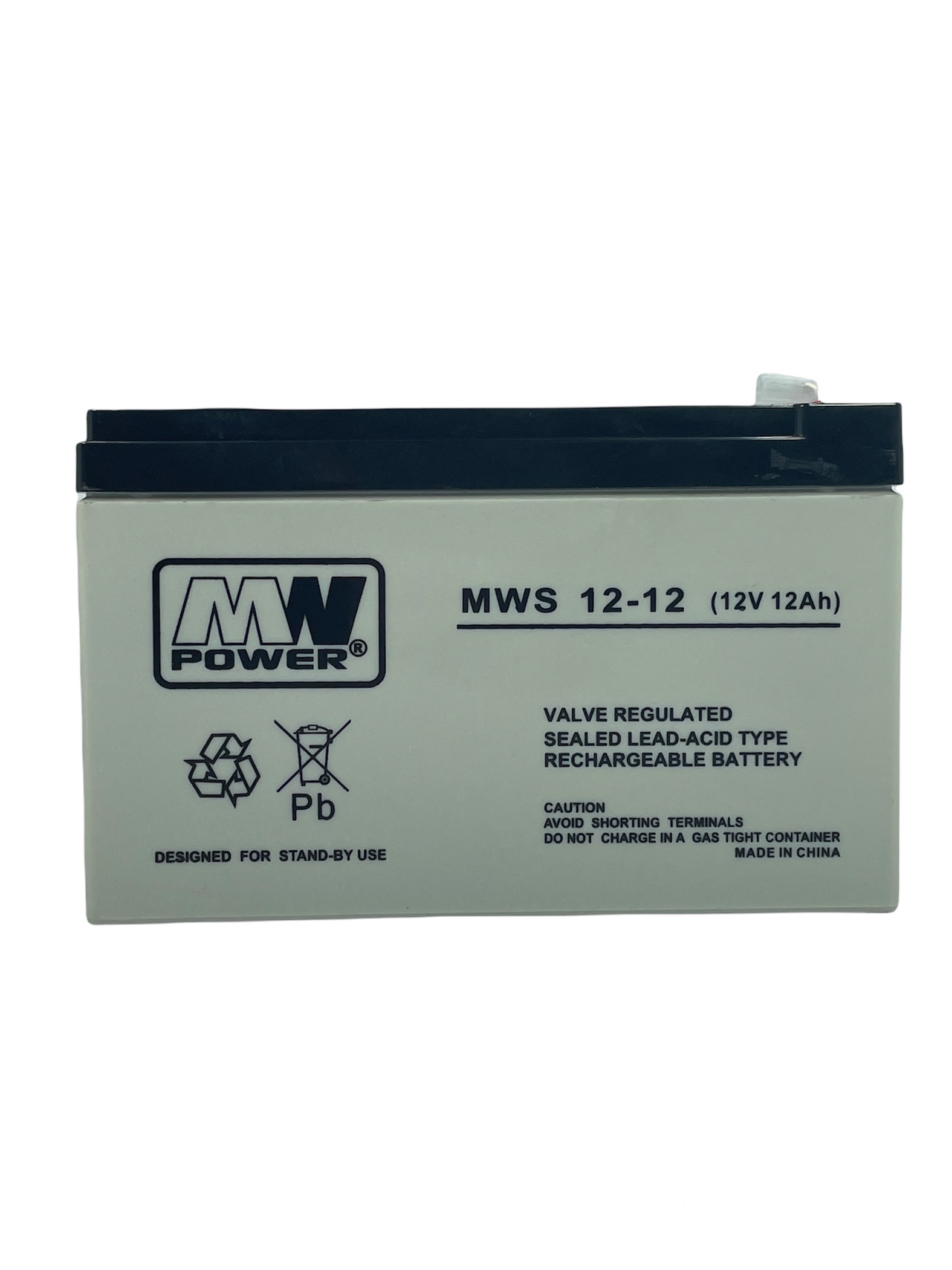Akumulator 12V 12Ah Mwpower Mws Agm