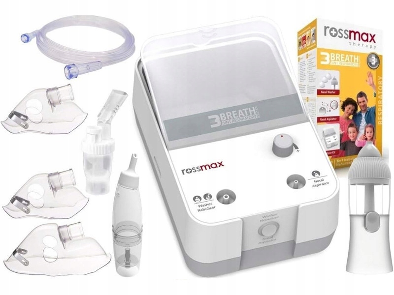 Inhalator nebulizator pneumatyczny Rossmax NK1000