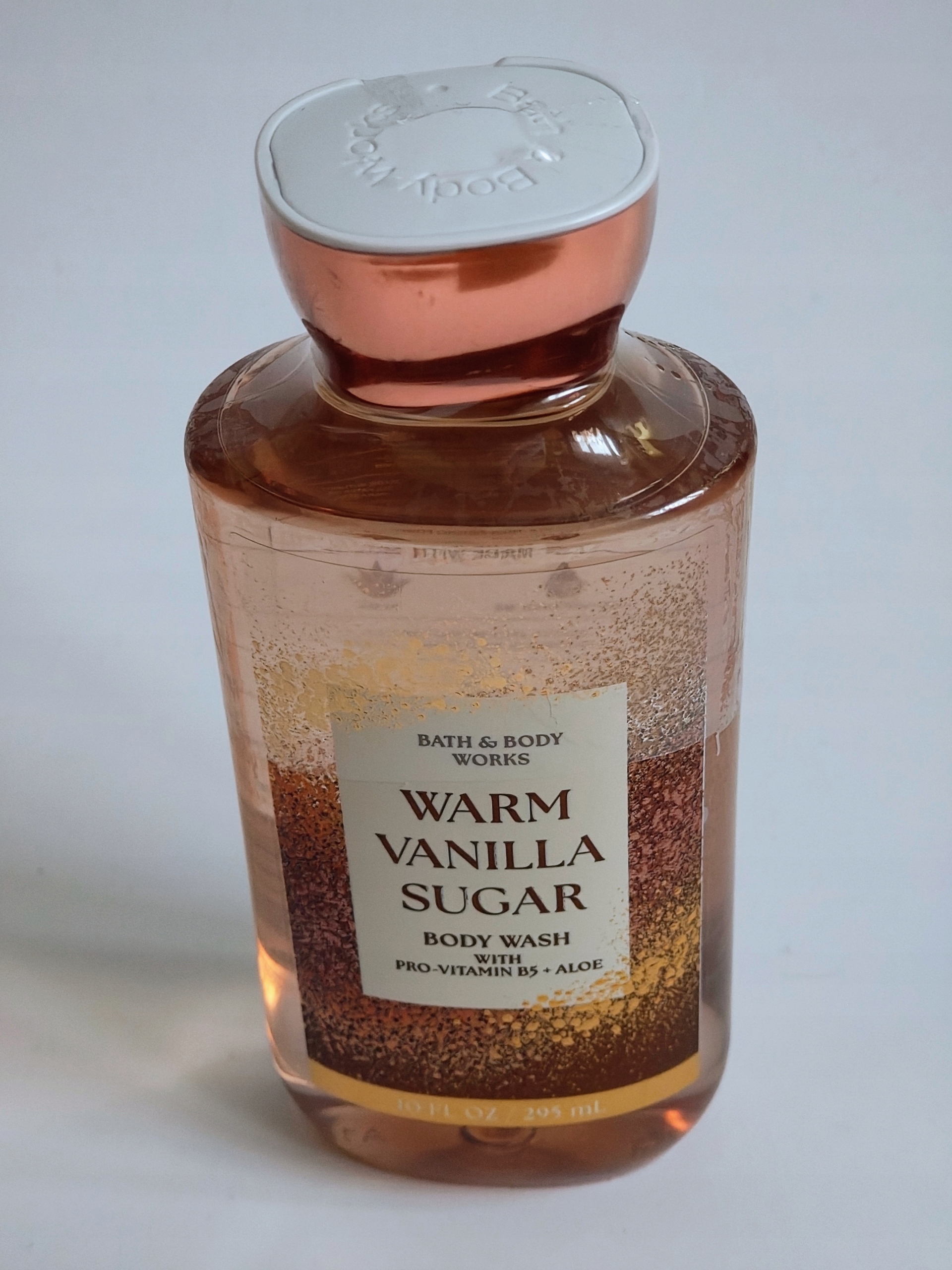 Bath & Body Works Warm Vanilla Sugar – Sprchový gel, 295 ml