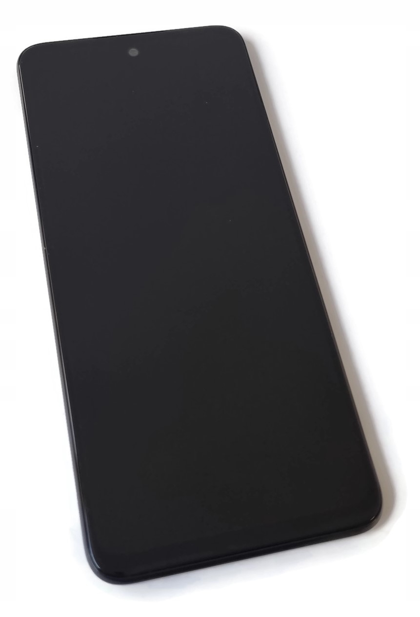 Org LCD displej originální obrazovka s rámečkem pro Motorola G53 XT2335 černá