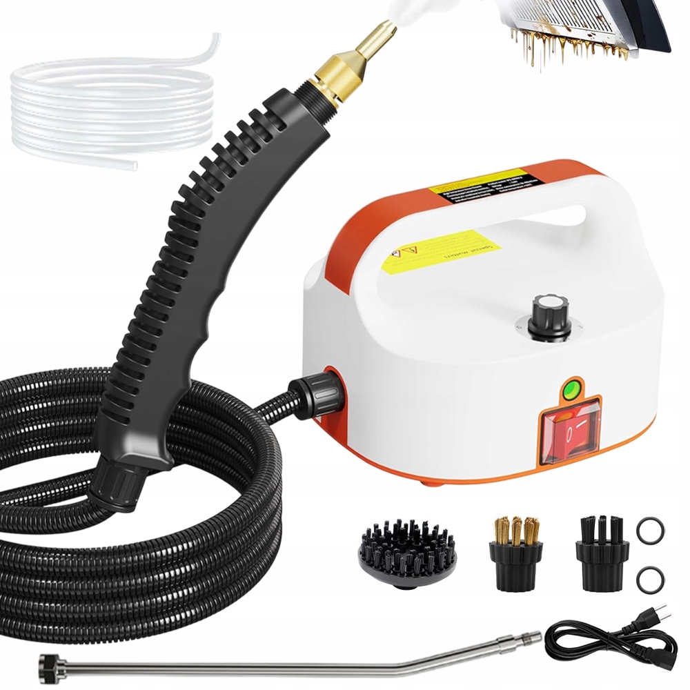 Parní Čistič Vysavač Parní Napařovač 2500 W Pro Čištění Kuchyně Nábytku